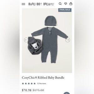 CozyChic Ribbed Baby Bundle 6-12 Months